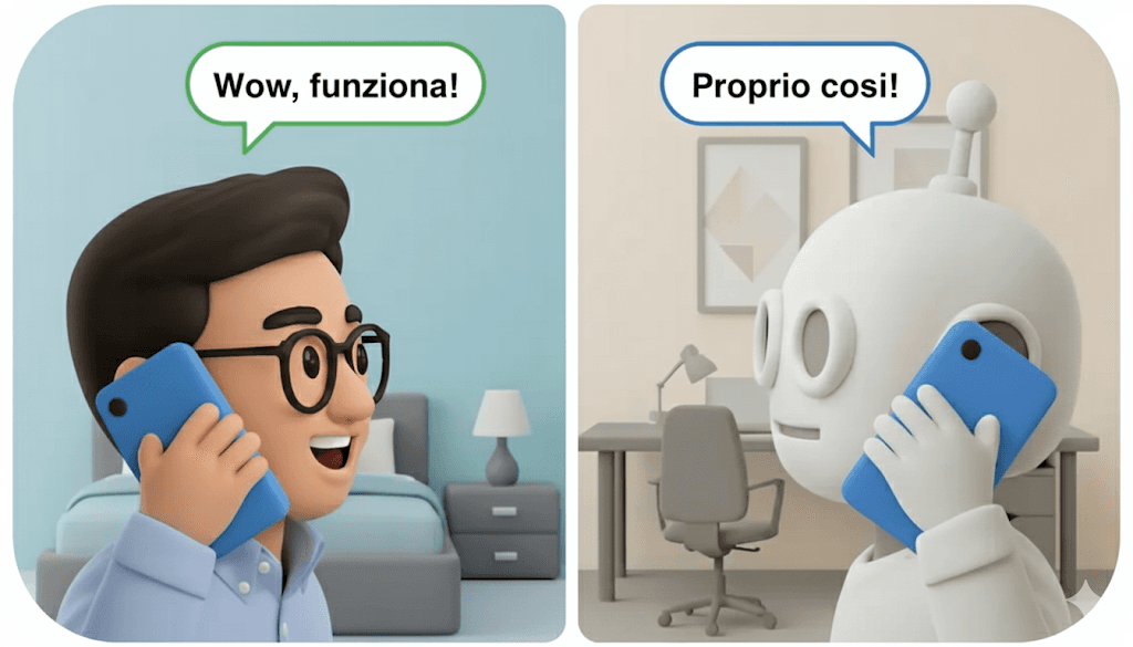 Illustrazione demo chiamata